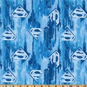  44 Wide Superman Arctic Warrior Logo Light Blue/Ice 