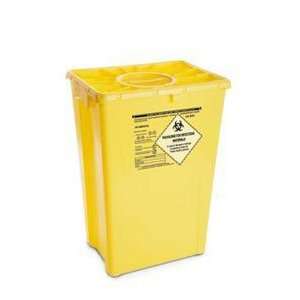 AP 50 LT DUO Part# AP 50 LT DUO   Container Waste 12Gal Yellow Dbl Lid 