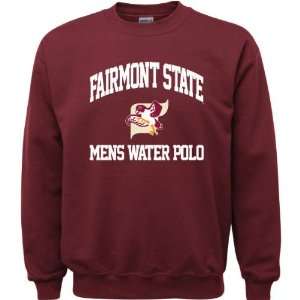 Fairmont State Fighting Falcons Maroon Youth Mens Water Polo Arch 