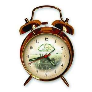  John Deere Twin Bell Scenic Alarm Clock Toys & Games