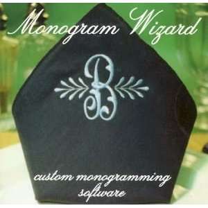  Monogram Wizard Embroidery Software Arts, Crafts & Sewing