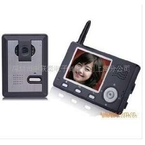   LCD Screen wireless video door phone intercom system,