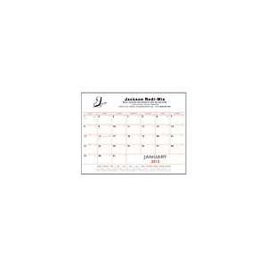  Min Qty 50 Red and Black Desk Pad Calendar Office 